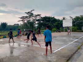 Persiapan Lomba Permainan Tradisional Gobak Sodor